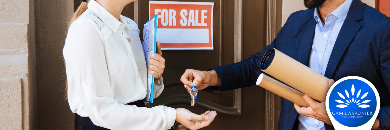 Real-life Brazil scenario for property appraisal, foreign buyer reviewing a renovated apartment at a premium